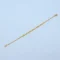 Gold Marquise Link Chain Bracelet