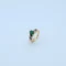 Gold Oval Emerald Stone Ring