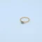 Gold Four Prong Solitaire Ring