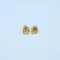 Gold Teardrop Diamond Cut Tops