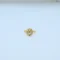 Gold Round Oval Two-Tone Jali Ring