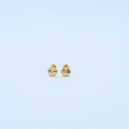 Gold Mini Four Petal Tops