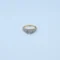 Gold Solitaire Stone Band Ring