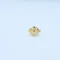 Gold Round Filigree Two-Tone Ring