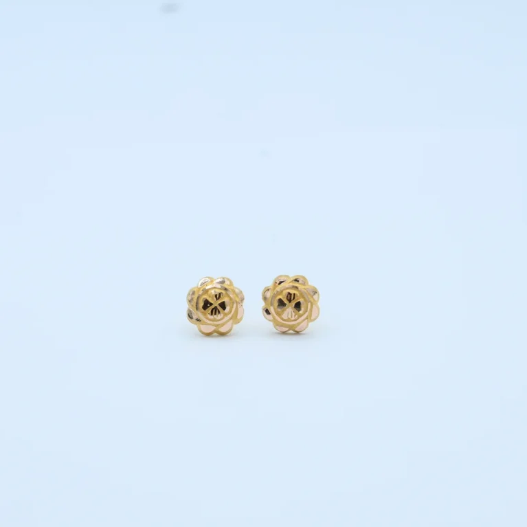 Gold Mini Flower Cluster Tops