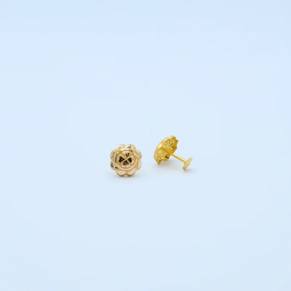 Gold Mini Flower Cluster Tops