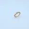 Gold Triangle Pattern Band Ring