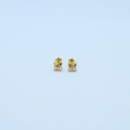 Gold Mini Square Flower Tops