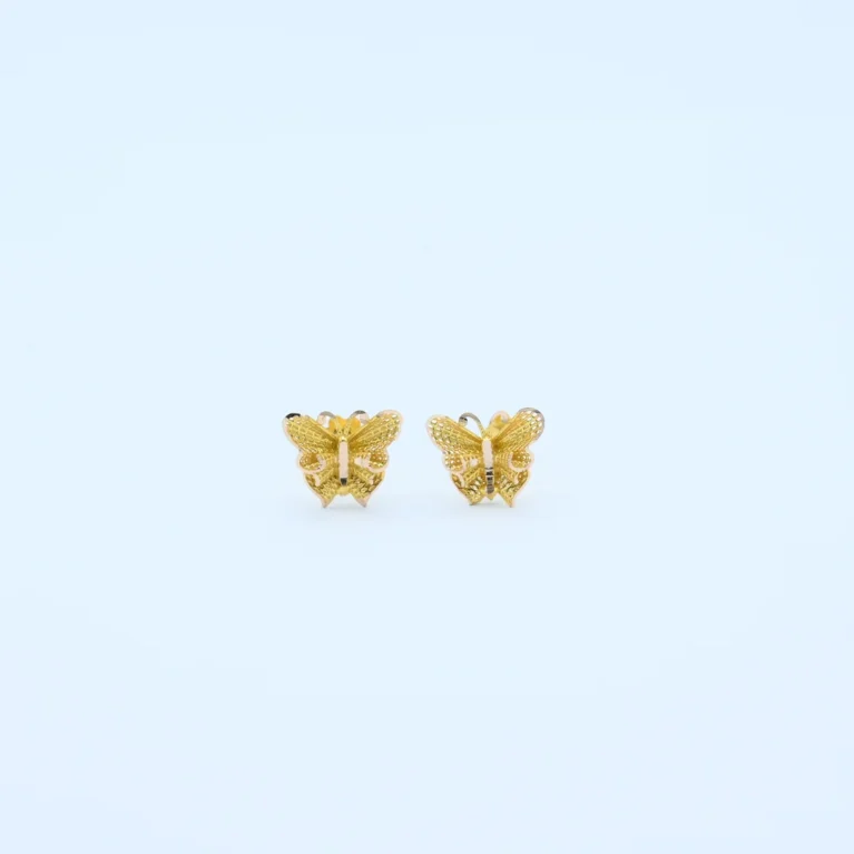 Gold Butterfly Filigree Tops