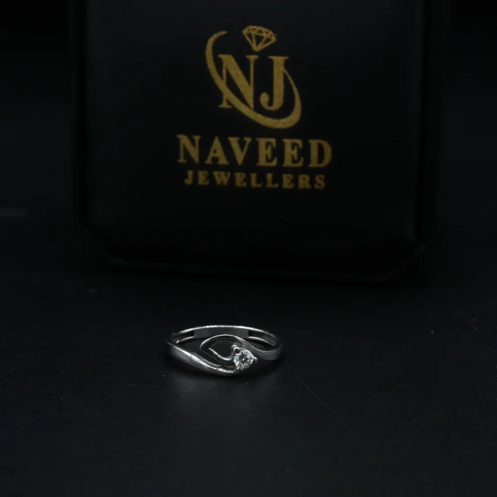 Diamond Wave Ring