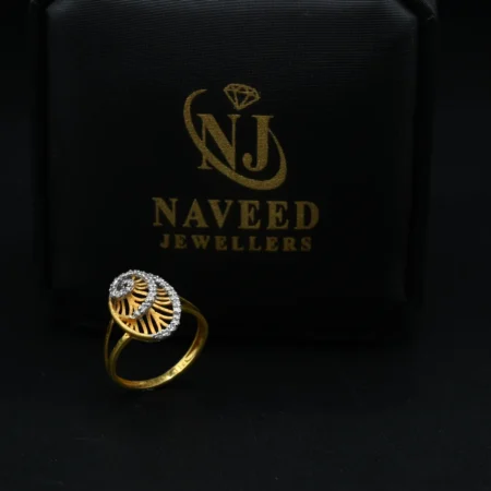 Diamond Spiral Ring