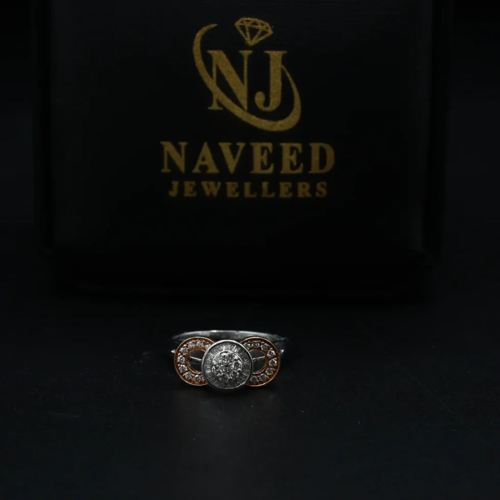 Diamond Cluster Ring