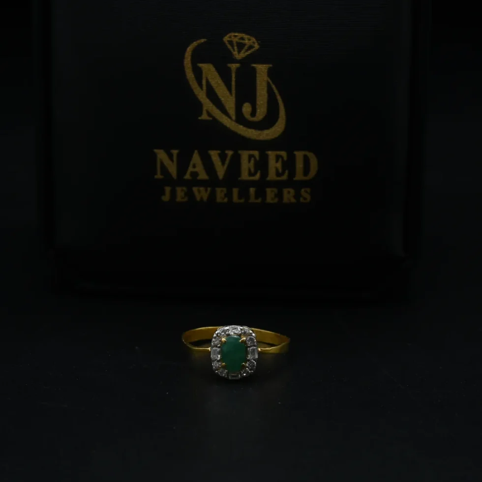 Emerald Diamond Ring