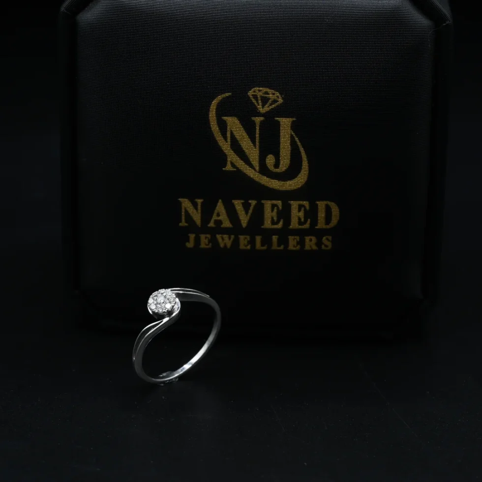 Diamond Swirl Ring