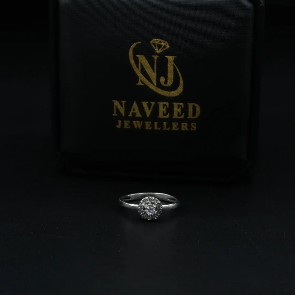 Diamond Wave Ring Knot Style