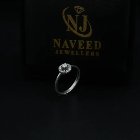 Diamond Wave Ring Knot Style