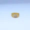 Gold Stone Line Men's rings