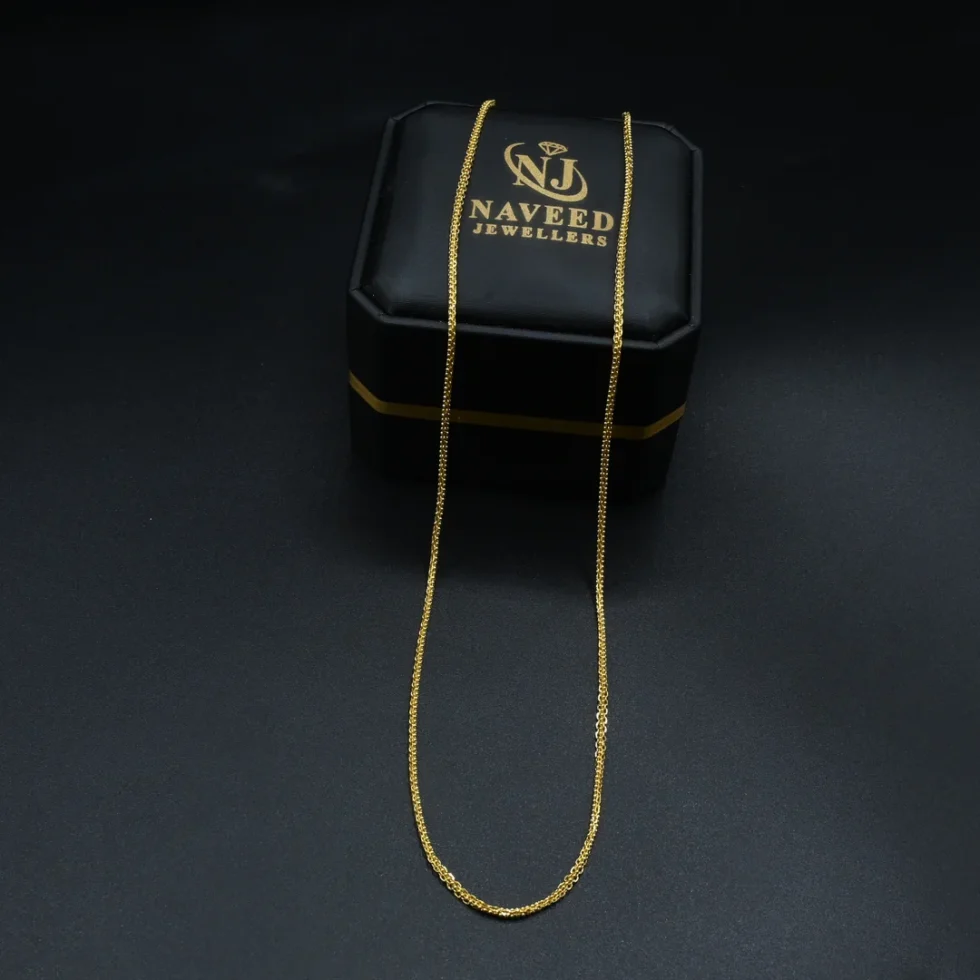 Gold Curb Chain