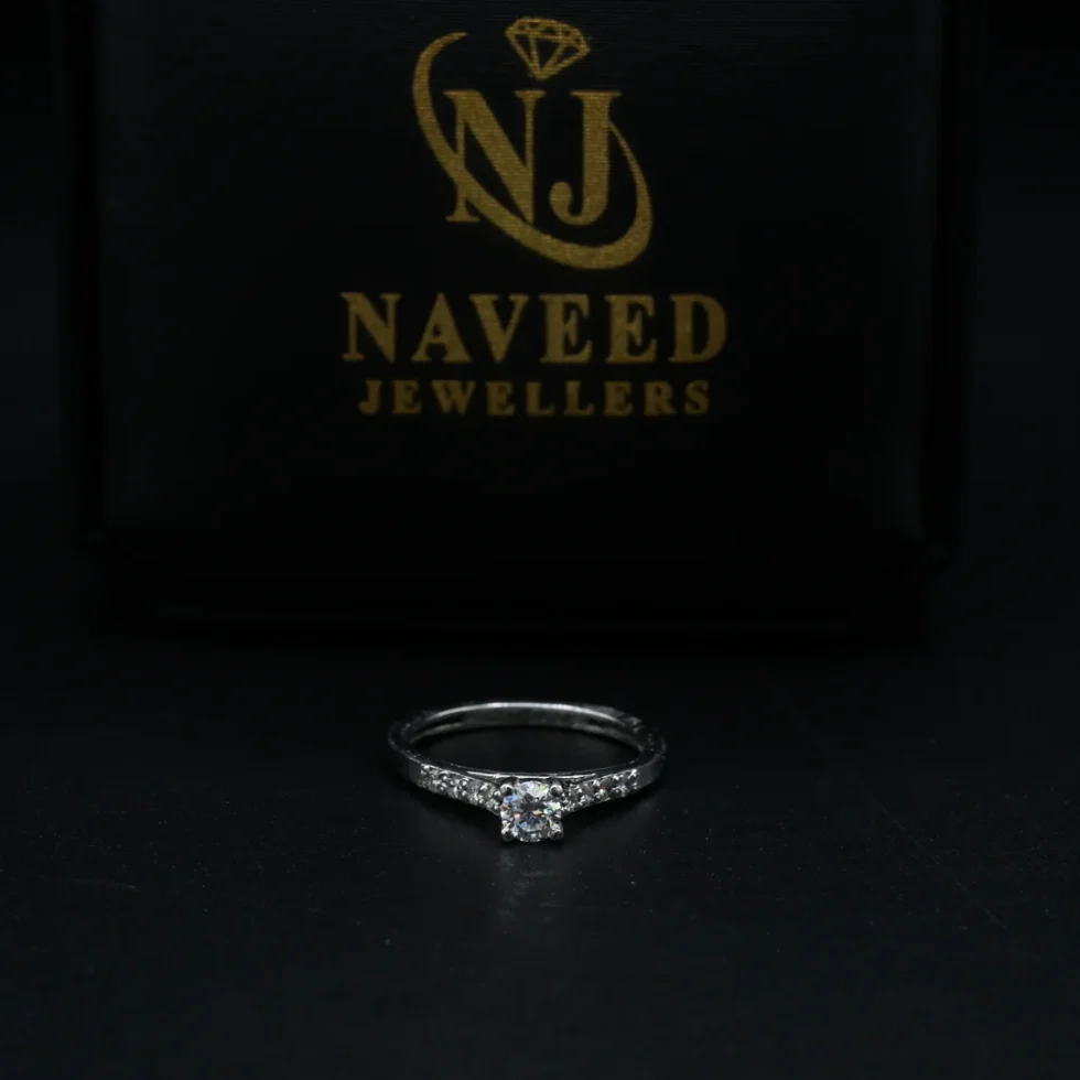 Diamond Side Stone Ring