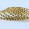 Gold Stone Beaded Single Bangle
