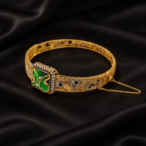 Sabzara Paisley Gold Bracelet